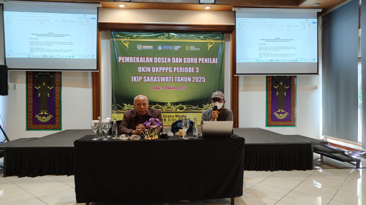 Gambar Pembekalan Dosen dan Guru Penilai Ukin UKPPPG Periode 3 2